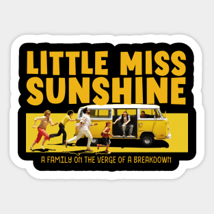 Family - little miss sunshine Sticker